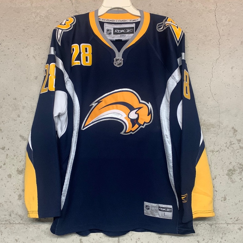 🦬Vintage Buffalo Sabres”Slug Logo” Paul Guastad Jersey🦬